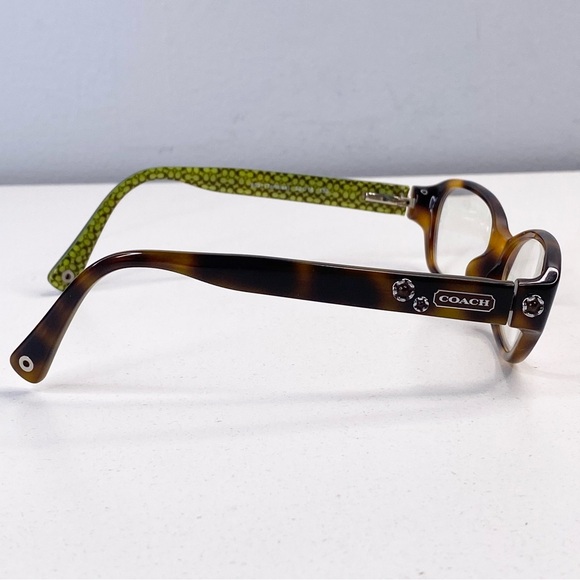 Coach New York Delaney HC6015 5031 Brown Tortoise Eyeglasses Frame 50-16-130 - Picture 8 of 13